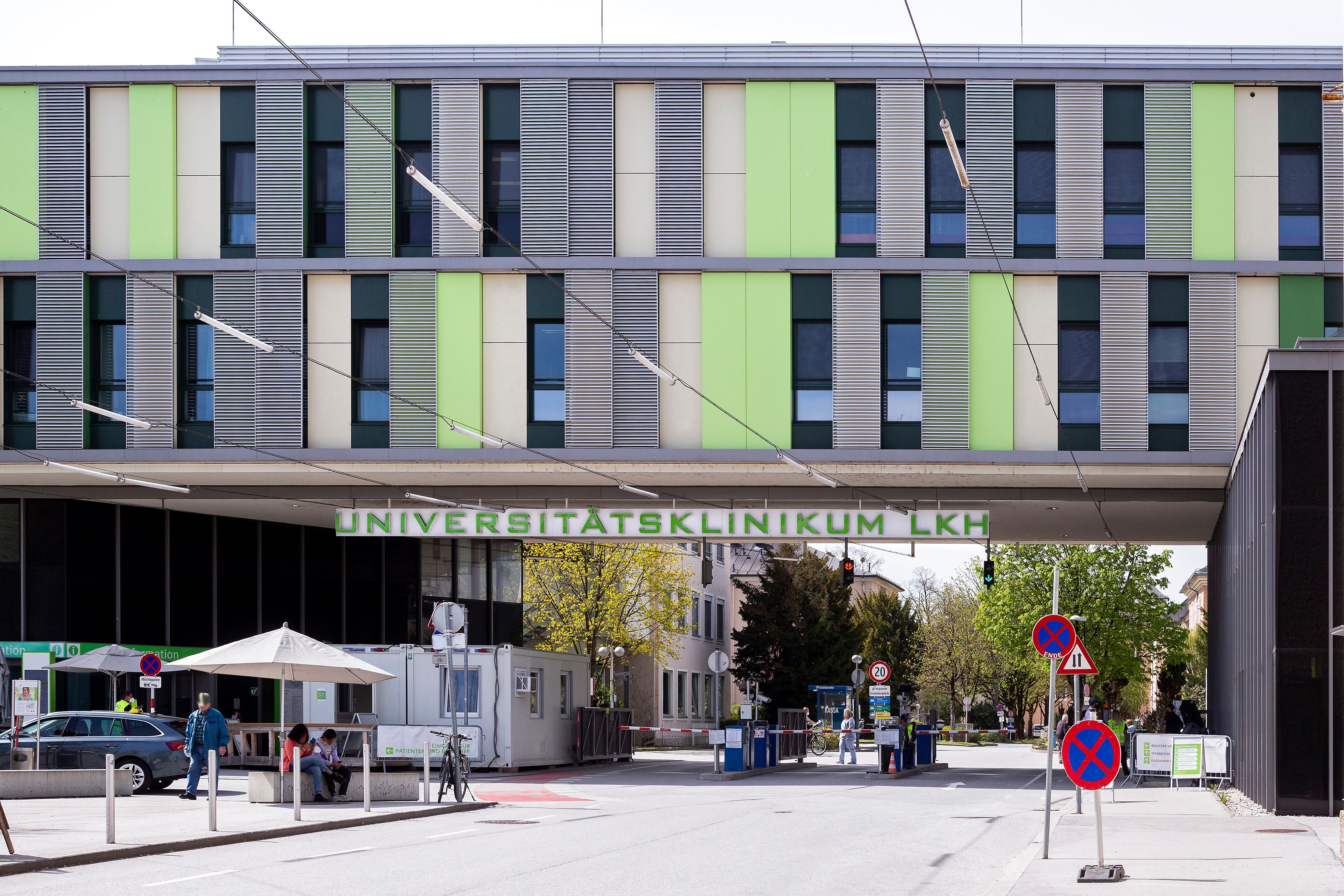 Das LKH in der Salzburger Landeshauptstadt. 