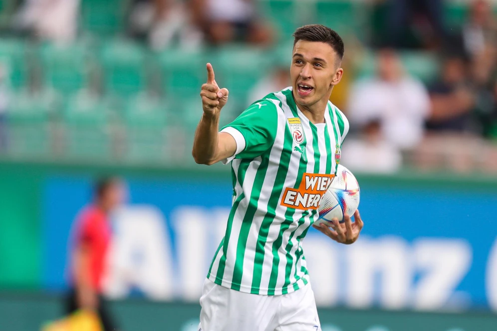 Rene Kriwak wird Rapid Richtung Niederlande verlassen. 
