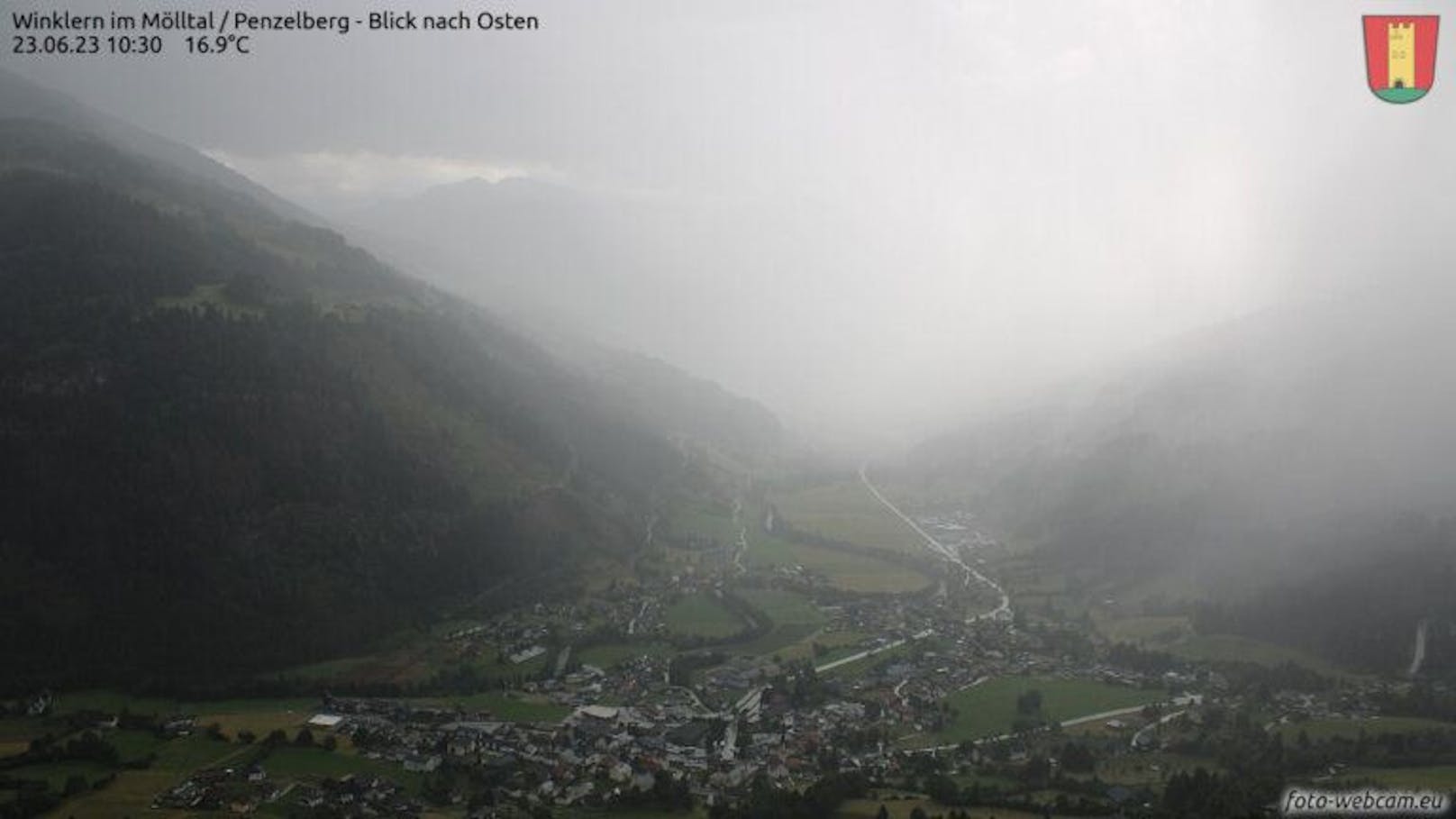 In Oberkärnten gingen am Freitag bereits erste Gewitter nieder. 