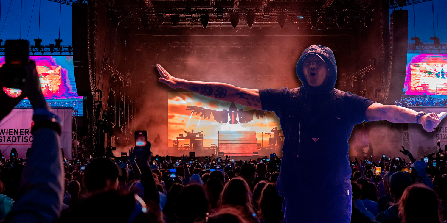 RAF Camora brachte die Donauinsel zum Platzen.