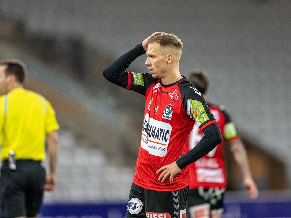 Christoph Monschein hat keine Zukunft mehr in Ried. 