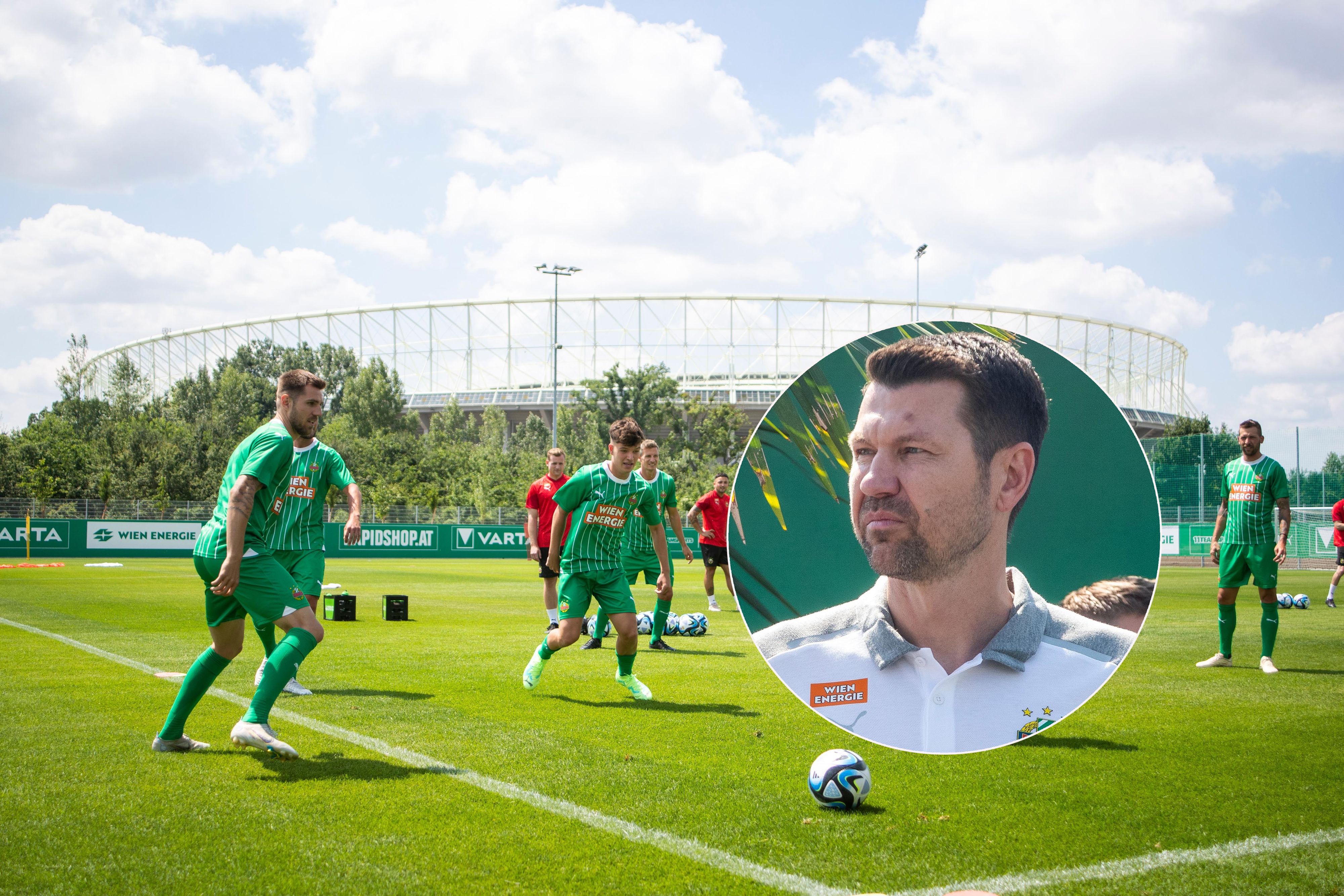 Markus Katzer spricht über das kommende Rapid-Jahr.