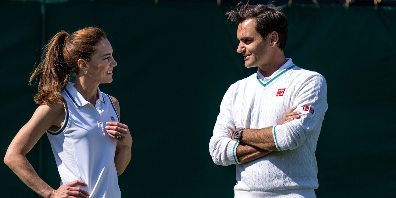 Roger Federer vs Princess Kate: A Friendly Tennis Duel on the Holy Lawn of Wimbledon