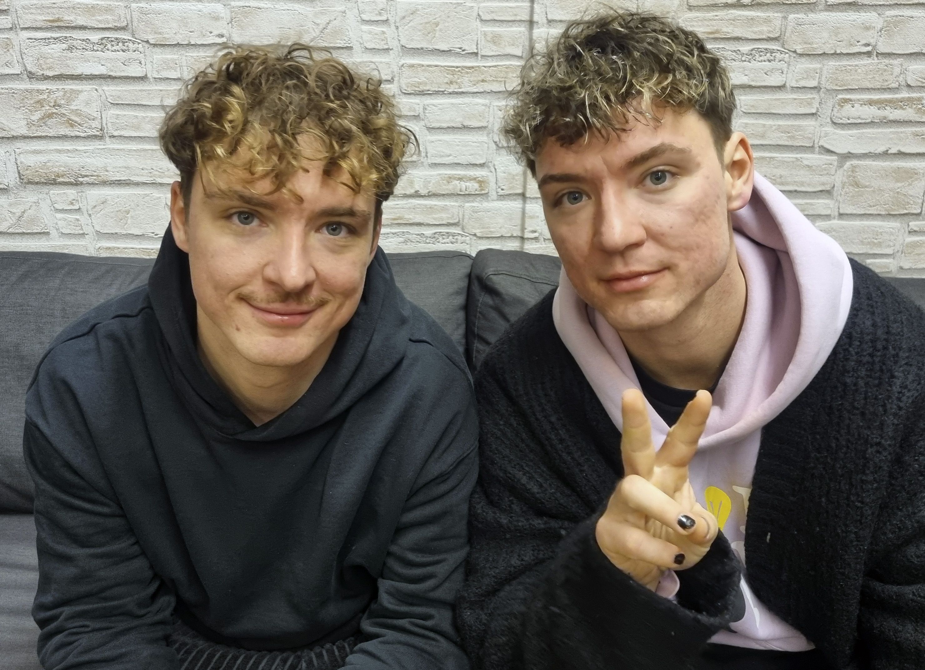 Heiko und Roman Lochmann sind große 