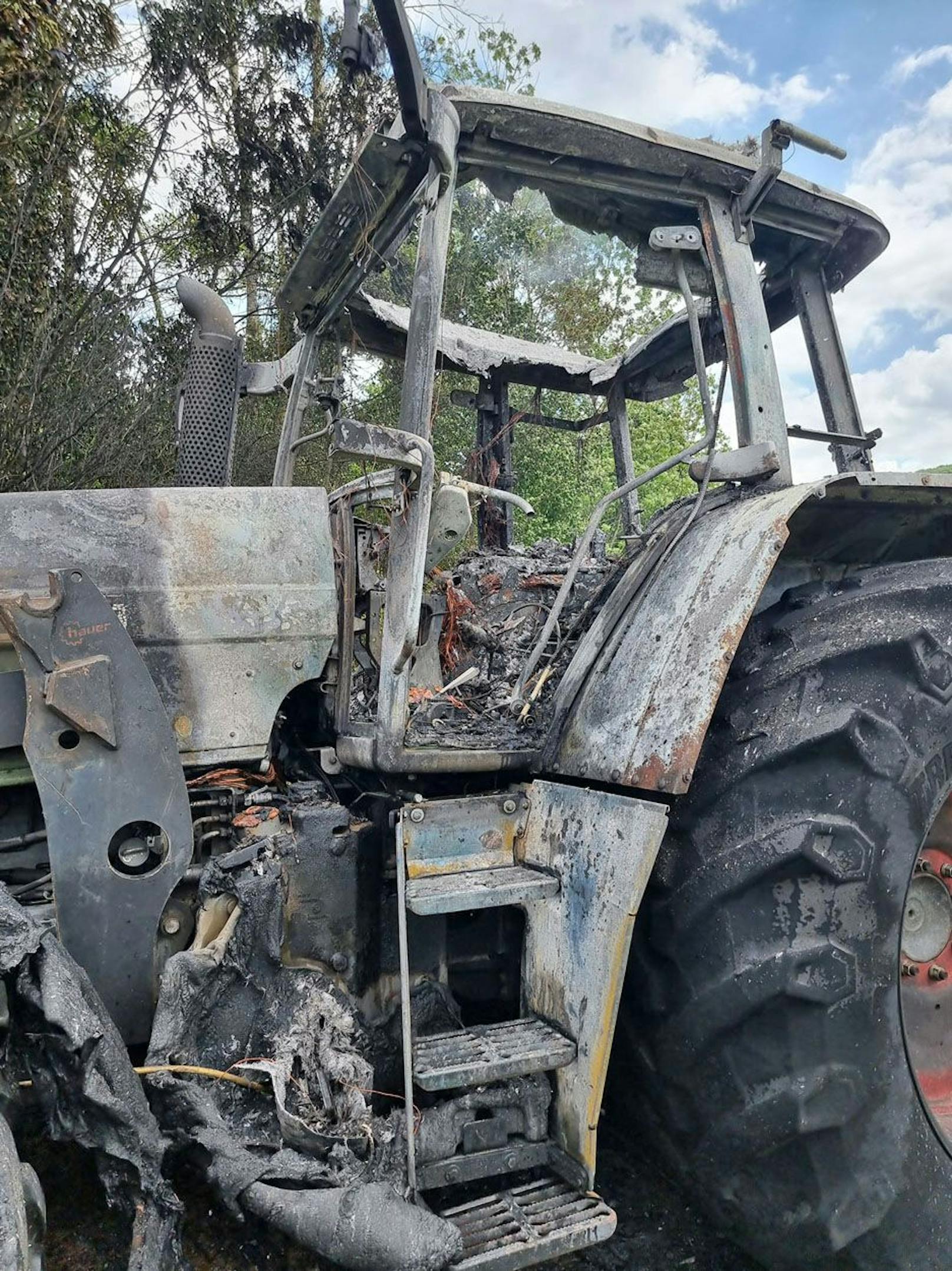 Der Landwirt und seine Familie blieben beim Brand unverletzt.