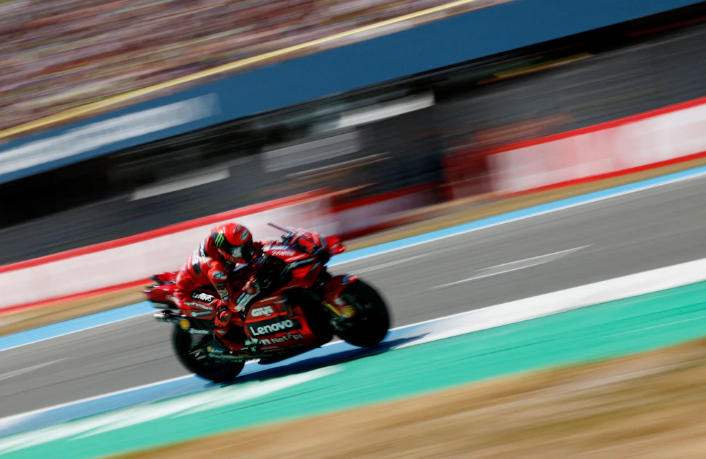 Francesco Bagnaia siegt in Assen.