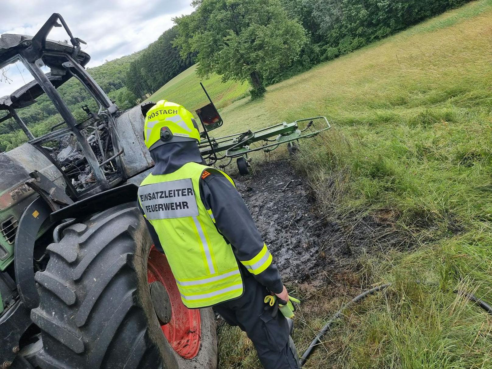 Die Feuerwehr konnte den Brand rasch eindämmen und ablöschen.