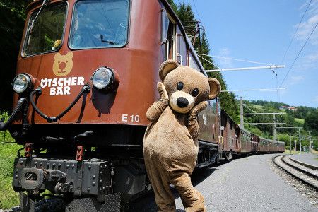 Eine Fahrt mit dem Ötscherbär-Zug ist ein Highlight für Kinder.