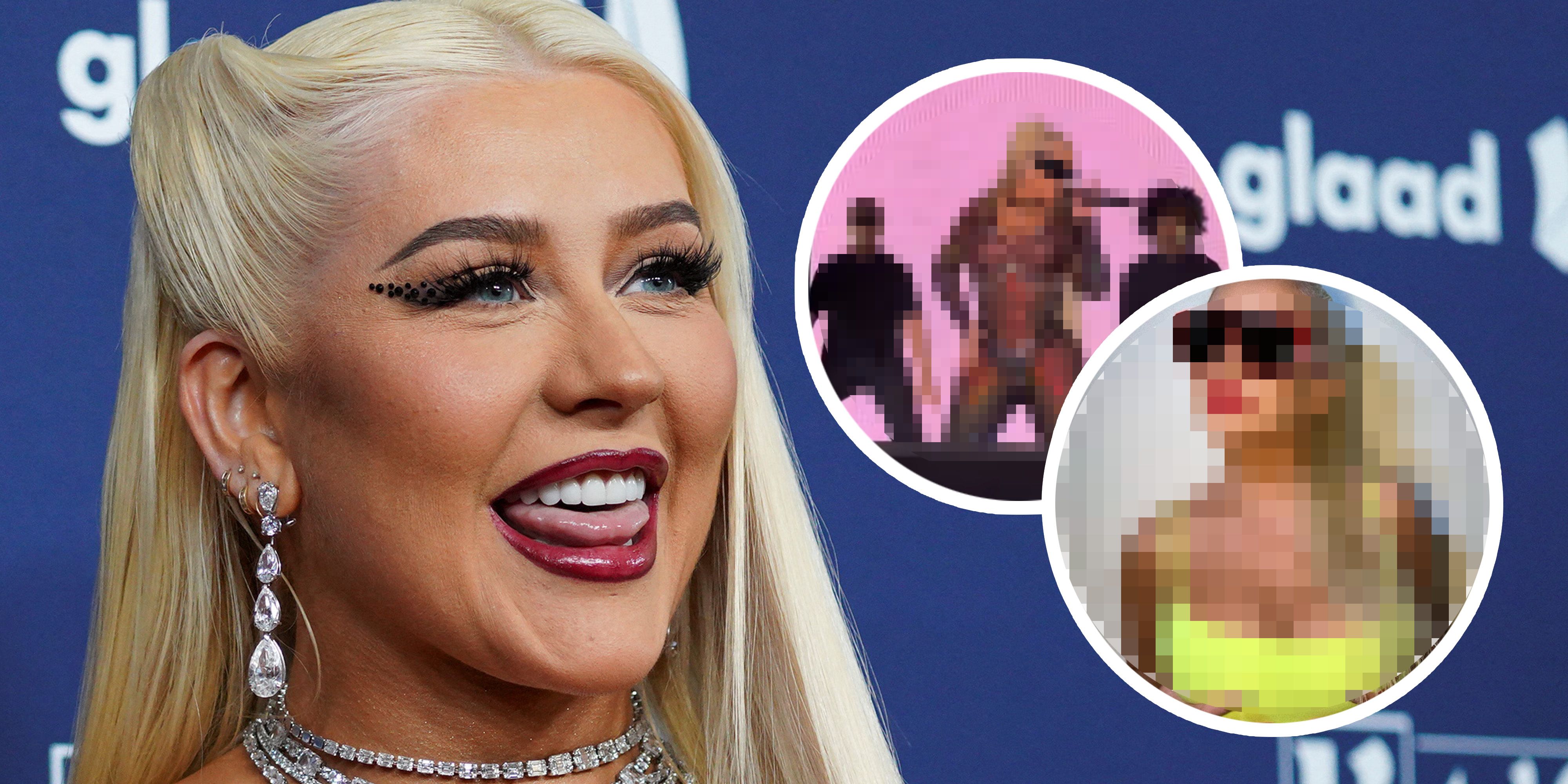 Christina "Xtina" Aguilera zeigt sich wieder "Dirrty" und freizügig.