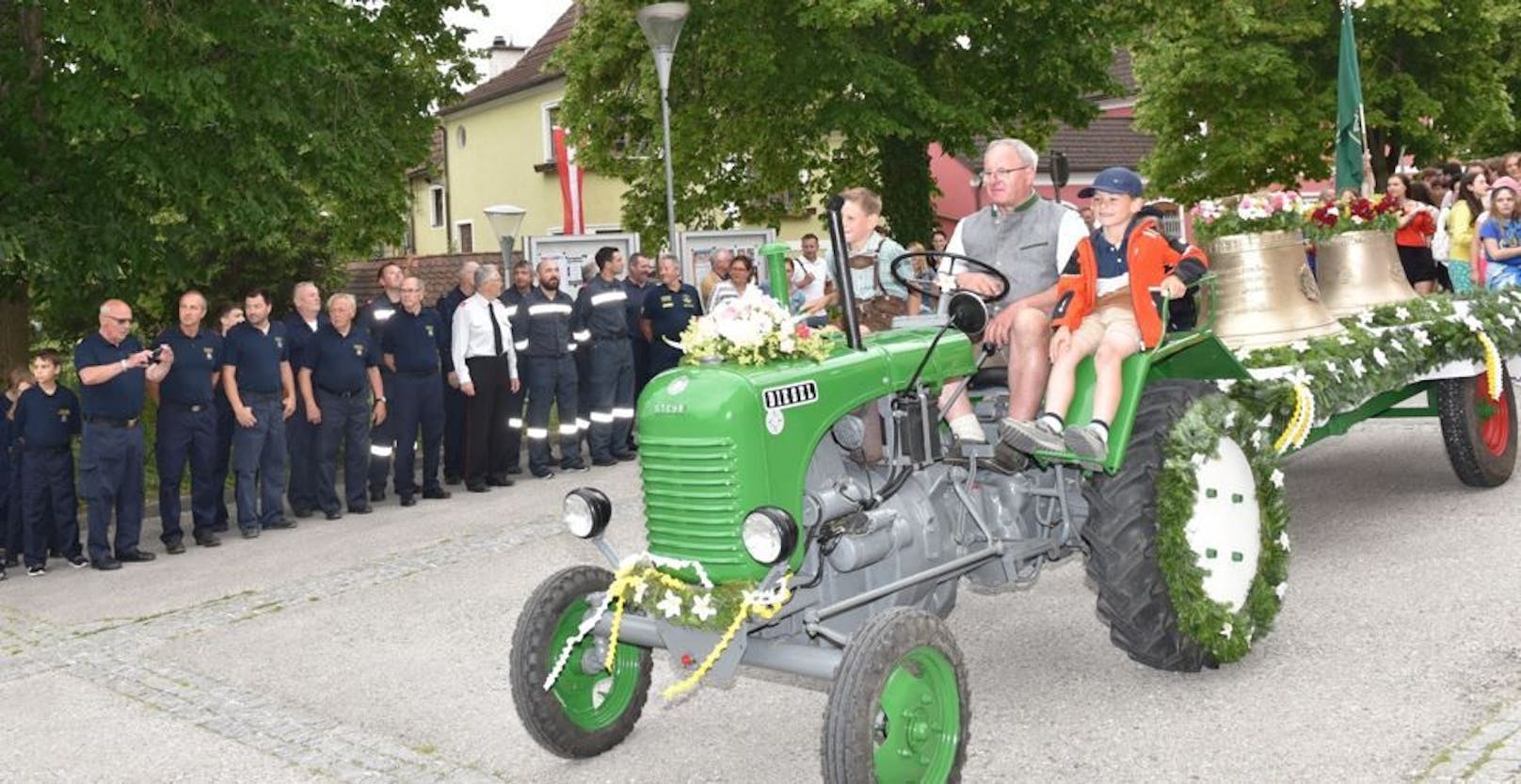 Für das 1200-Jahr-Jubiläum wurden zwei neue Glocken gegossen.