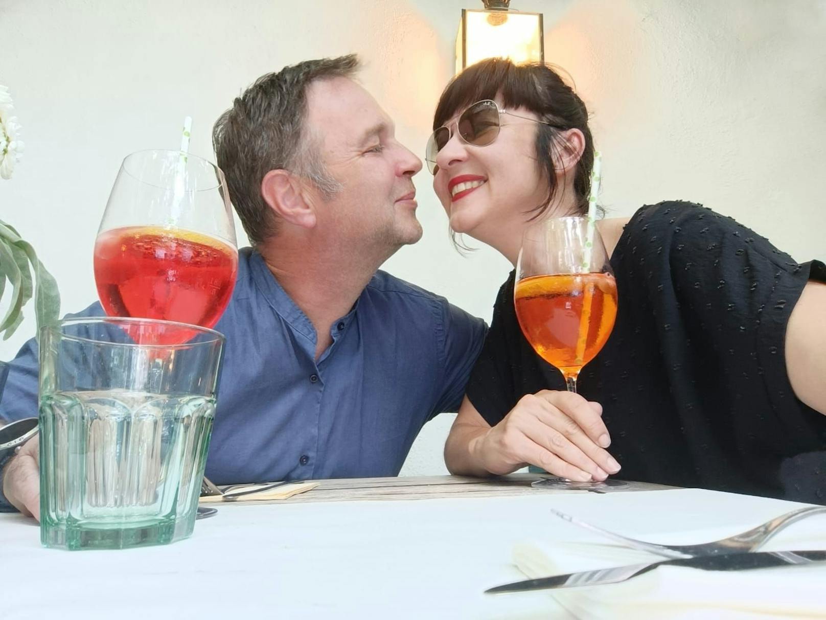 "Hochzeitstag mit meiner großen Liebe! ❤️", postete Andreas Babler zu diesem Foto.