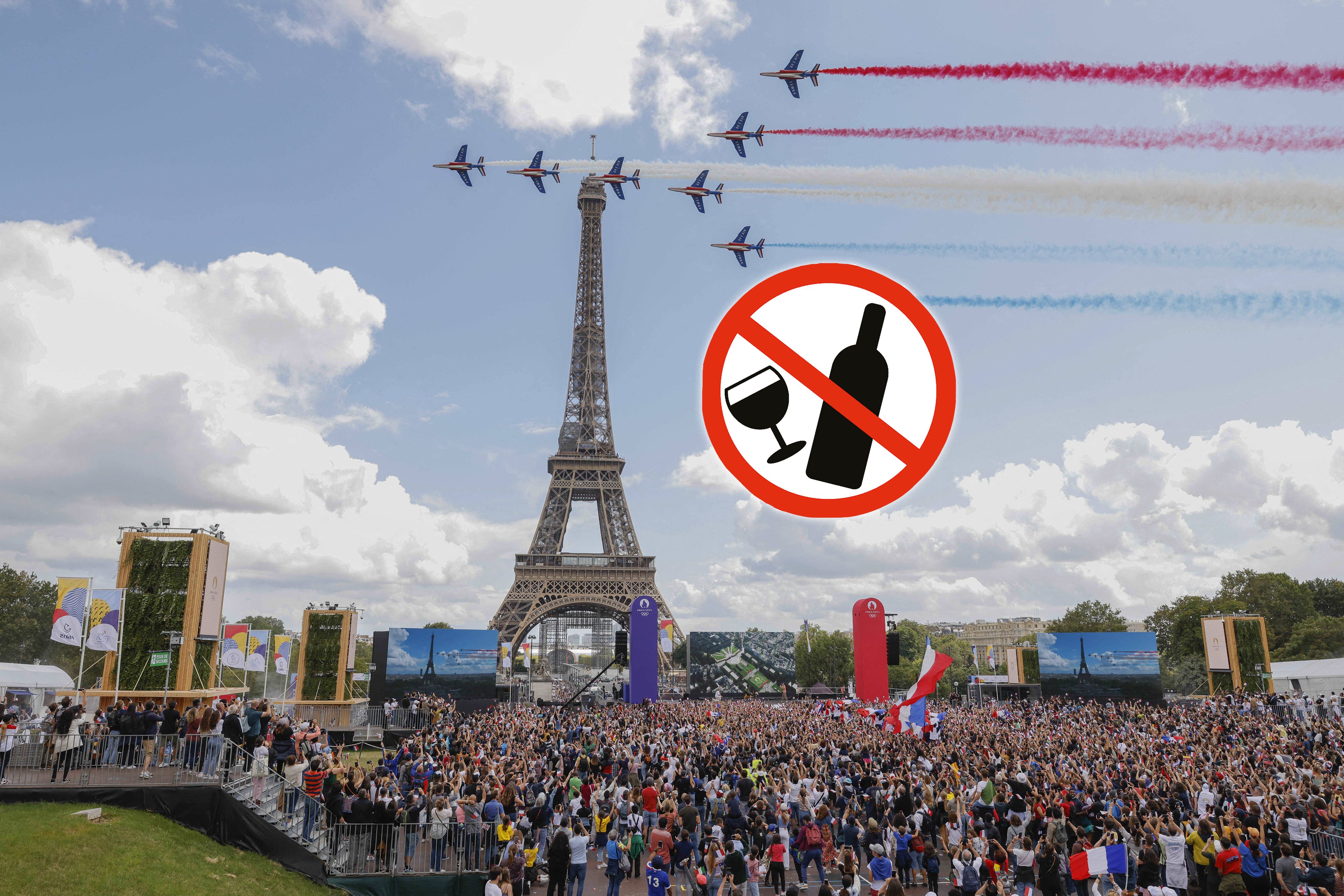 Paris hat eigene Alkoholregeln, die gelten auch bei den Sommerspielen.