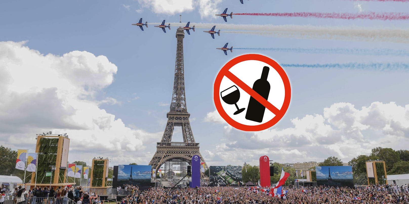 Paris hat eigene Alkoholregeln, die gelten auch bei den Sommerspielen.