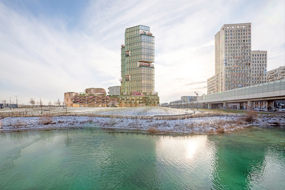 So soll das geplante Hochhaus mit dem Namen 