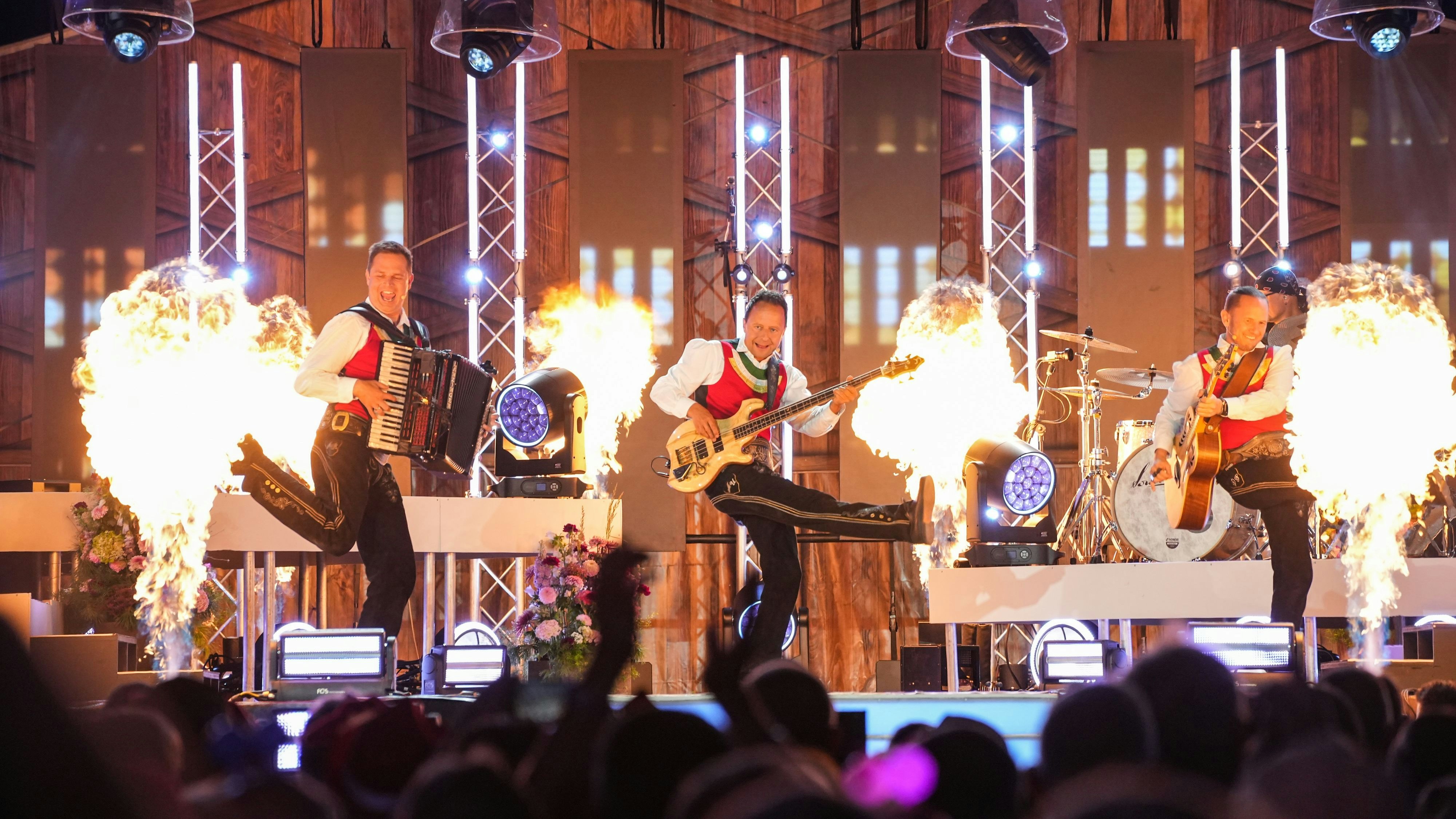 Die <strong>JuZis</strong> lassen live nix anbrennen!