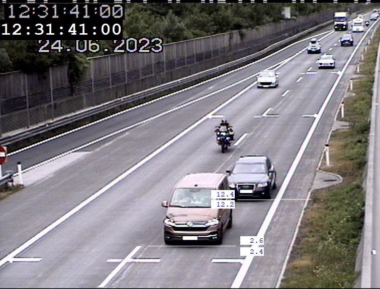 Die Autobahnpolizei konnte einen Raser auf frischer Tat ertappen. Archivbild.&nbsp;