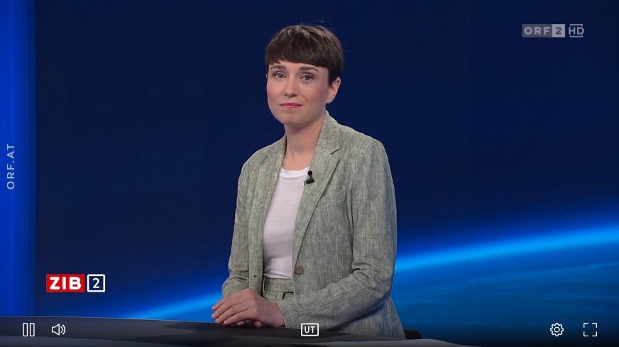 Grünen-Klubobfrau Sigrid Maurer in der ORF-
