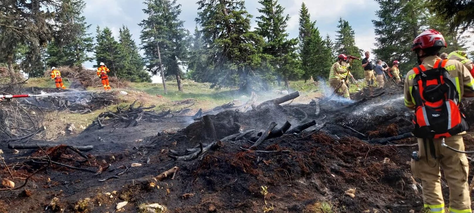 Großeinsatz in Tirol – Feuerwehr rückt zu Waldbrand aus