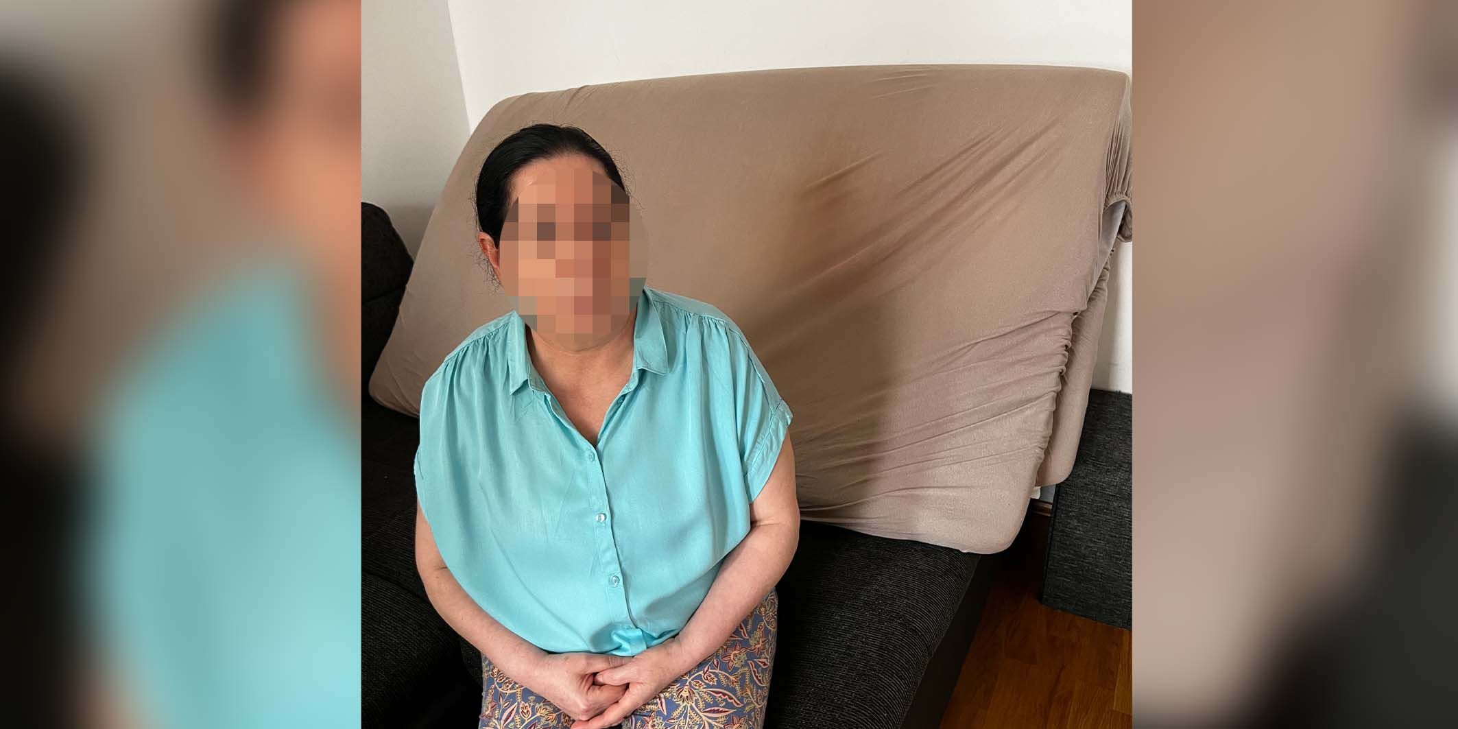 Helga schläft seit vier Jahren nur auf einer Matratze.