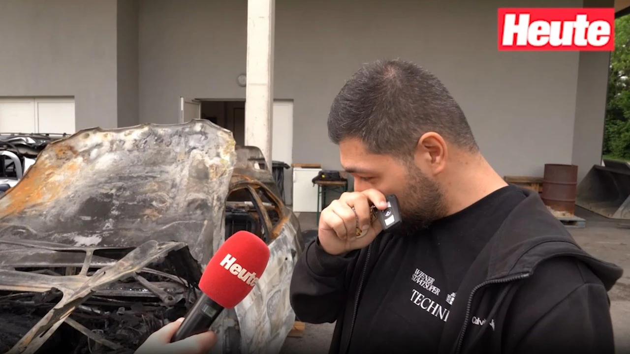 Heute.at - Erkan bleibt nach Rammbock-Coup nur noch Autoschlüssel