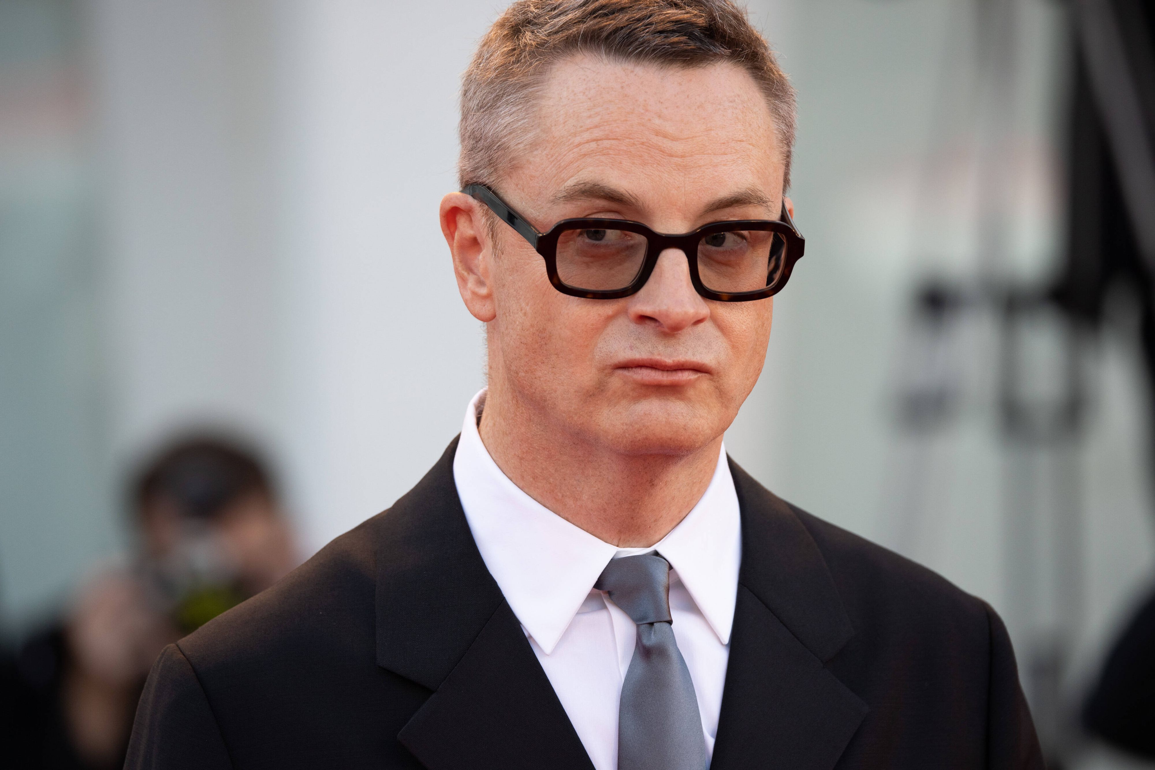  September 9, 2022, Lido di Venezia, Italy: Director Nicolas Winding Refn attends the Netflix Series Copenhagen Cowboy red carpet at the 79th Venice International Film Festival on September 09, 2022 in Venice, Italy.  Photo: . Lido di Venezia Italy PUBLICATIONxINxGERxSUIxAUTxONLY - ZUMAl164 20220909_zsa_l164_647 Copyright: xCinziaxCamelax
