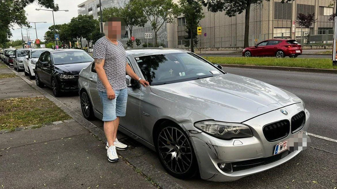 Wiener nach Unfall in Schock – Rowdy floh nach Crash