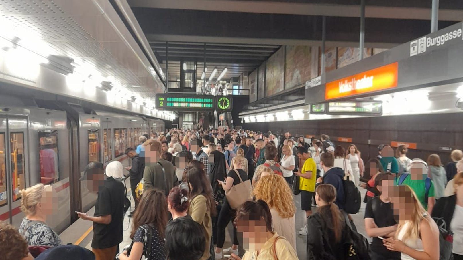 Stellwerkstörung auf der Linie U3.