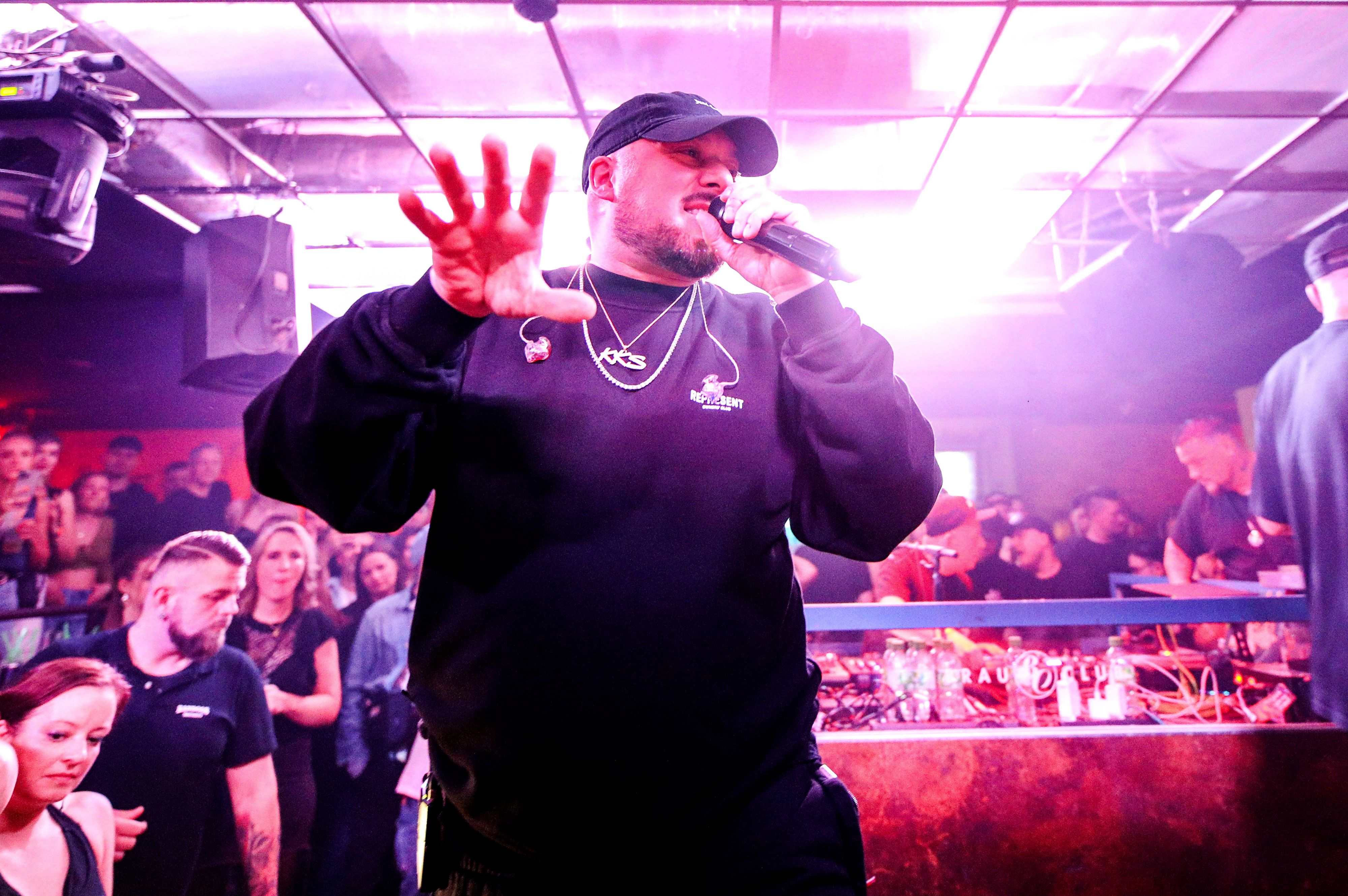 Kool Savas live Brauclub. Chemnitz, 22.04.202 *** Kool Savas live Brauclub Chemnitz, 22 04 202 Foto:xM.xPatzigx/xFuturexImage