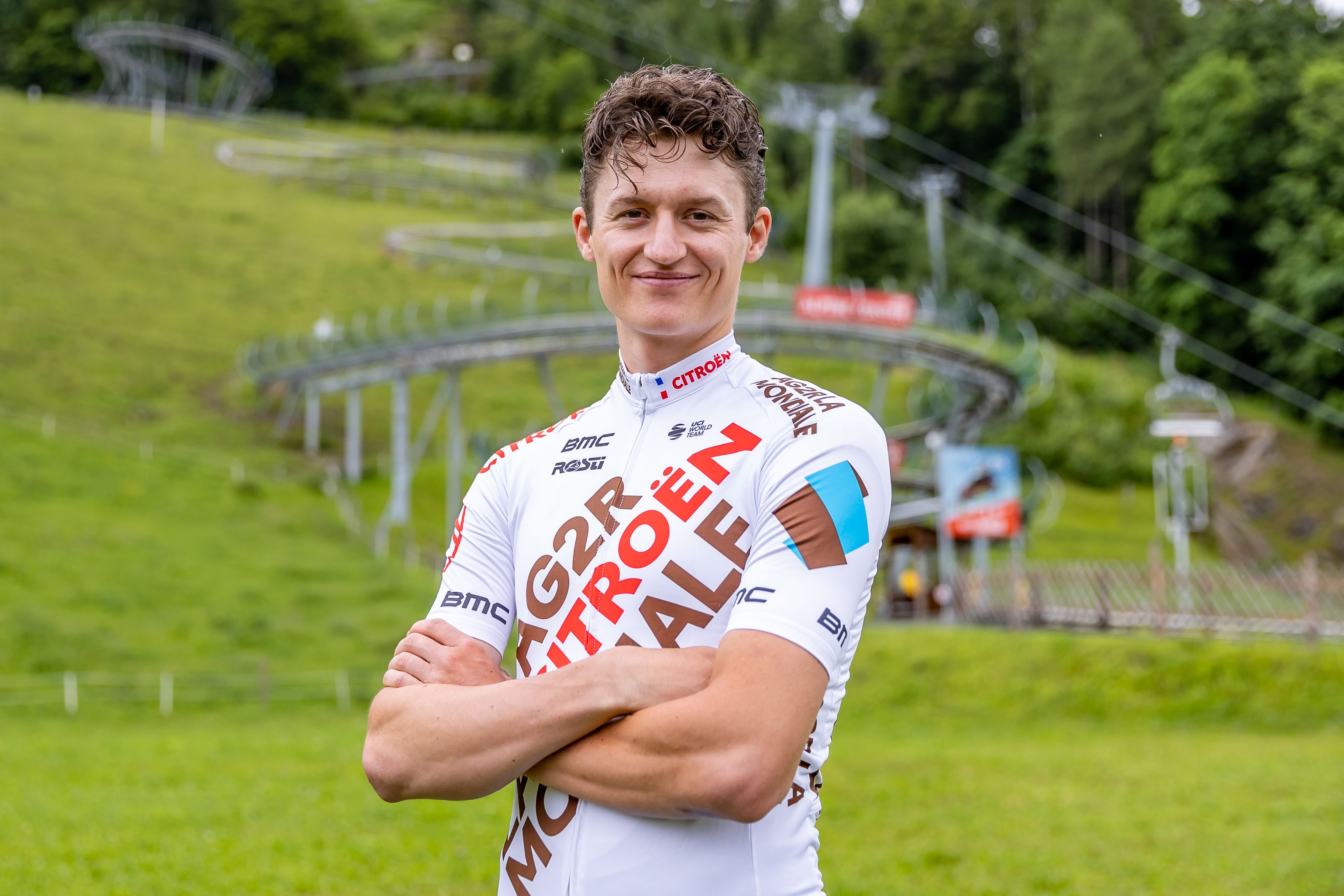 Felix Gall: "Normal bin ich nie nervös vor Rennen, aber es ist die Tour."