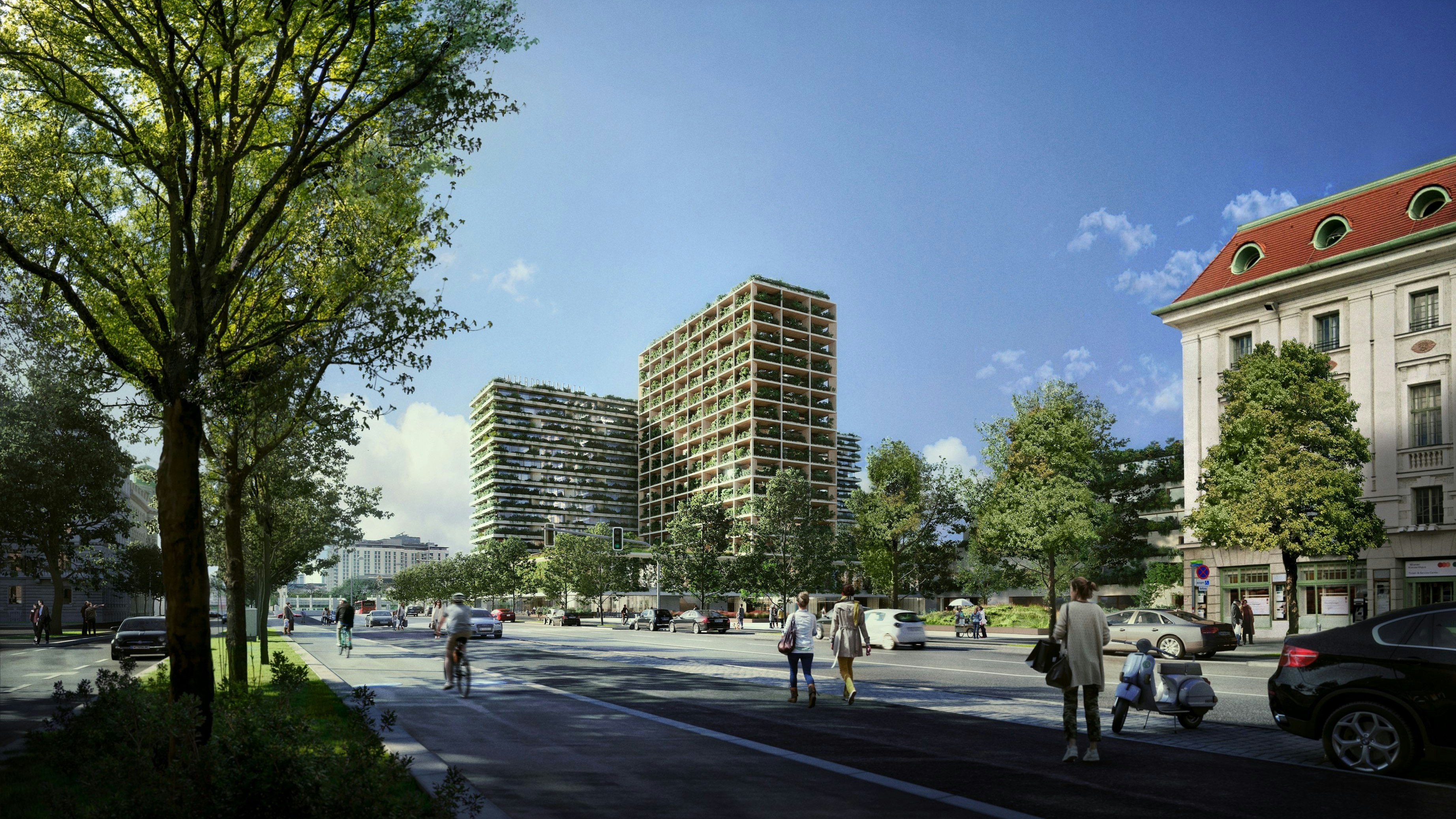 Heumarkt-Projekt in Wien wurde überarbeitet.