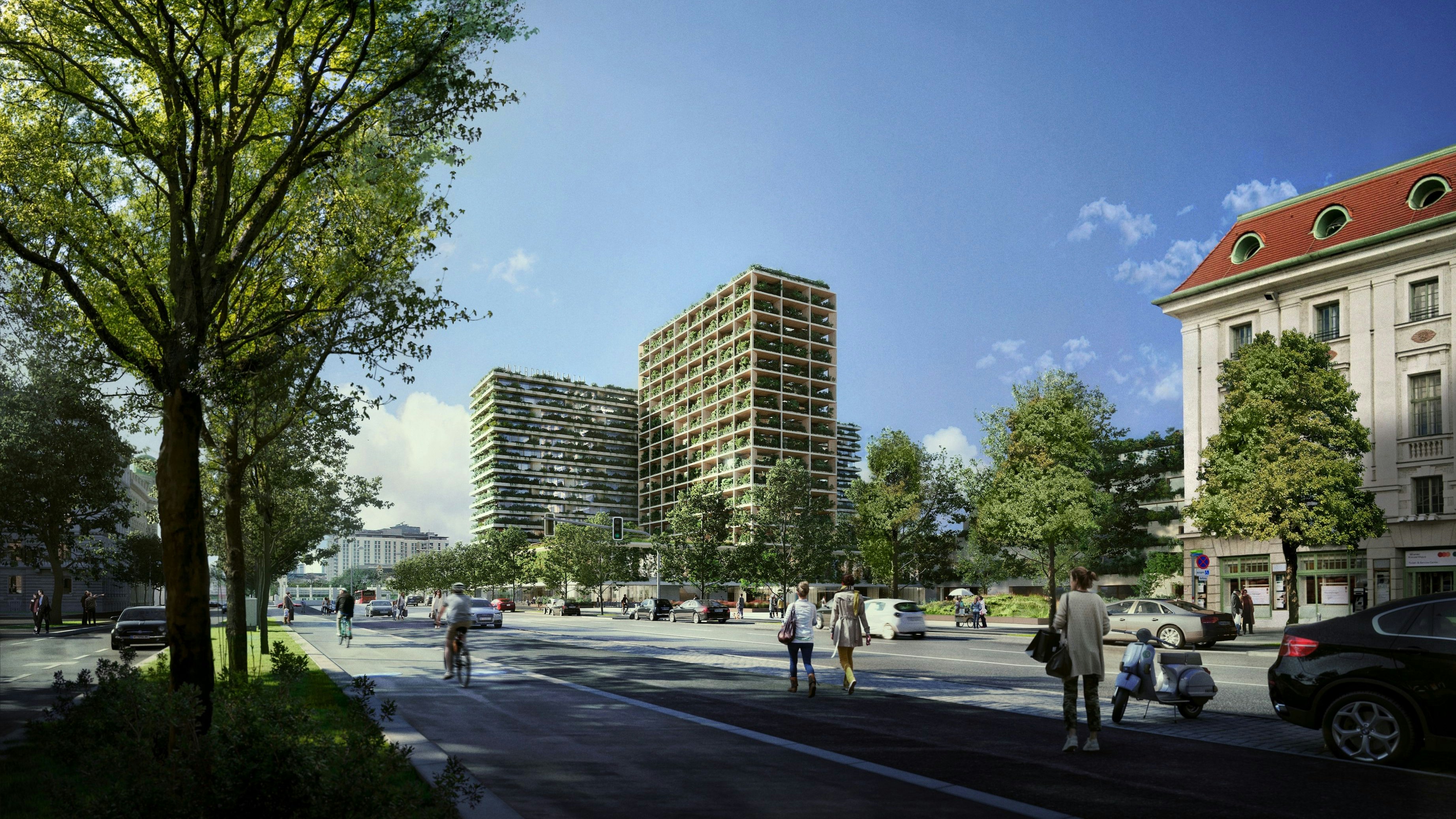 Heumarkt-Projekt in Wien wurde überarbeitet.