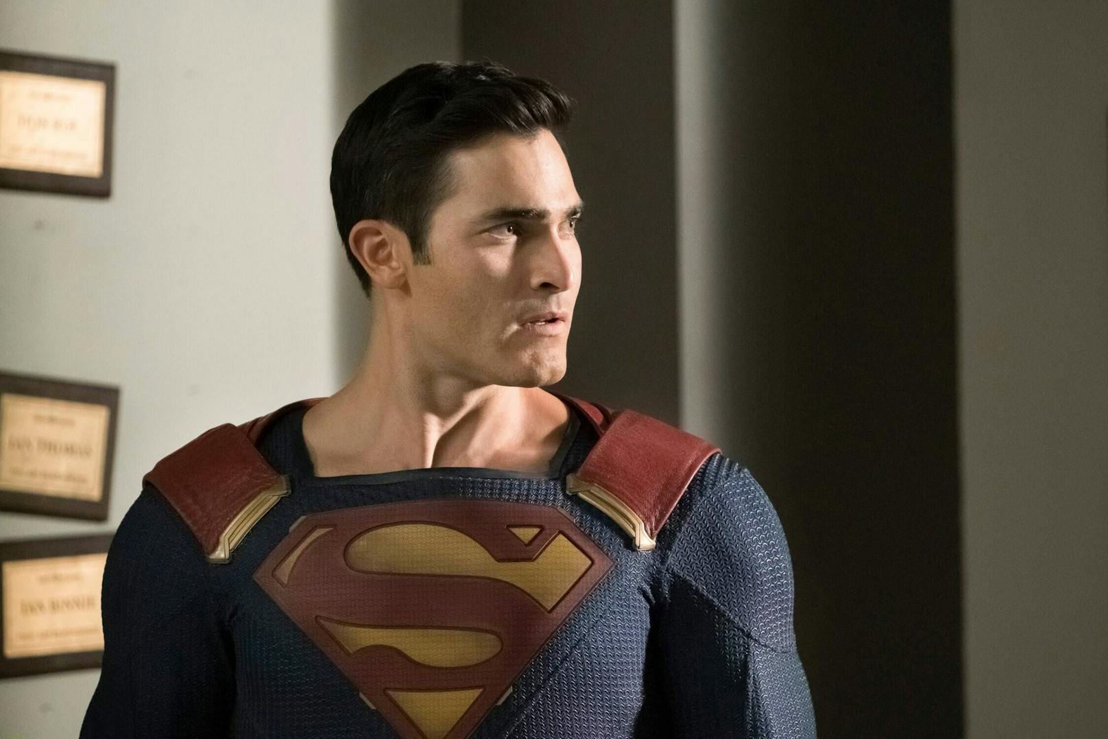 Tyler Hoechlin spielt den Superhelden in der Serie "Superman &amp; Lois" (seit 2021).