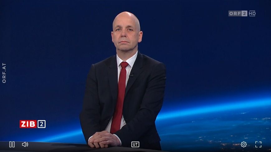 Der designierte Direktor des Instituts für Höhere Studien (IHS), Holger Bonin, in der ORF-