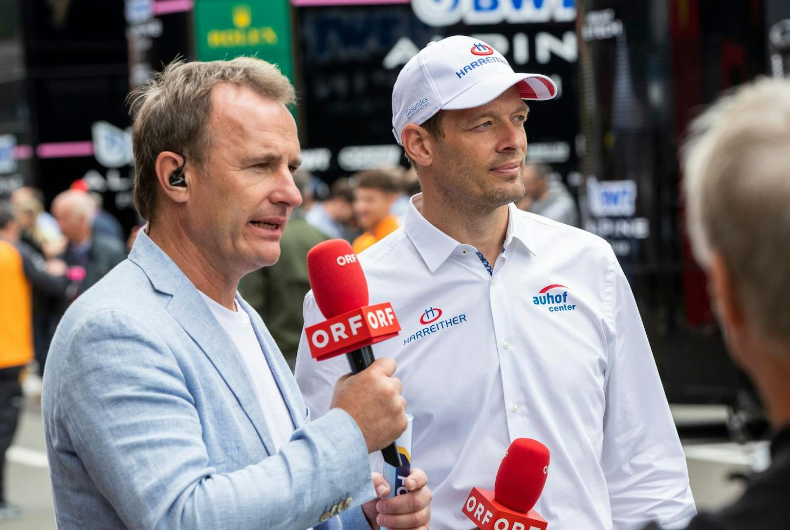 Ernst Hausleitner und Alex Wurz