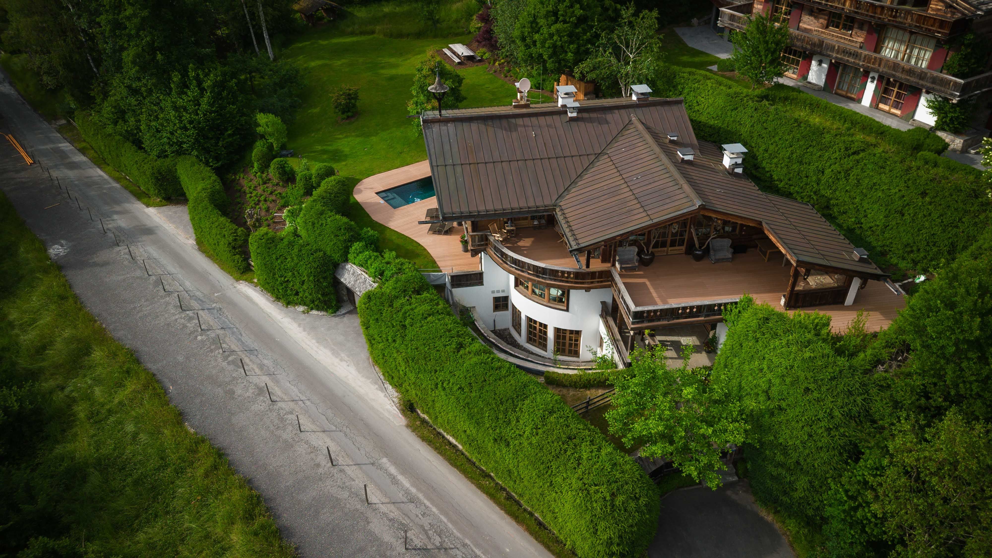 Das zweistöckige Luxus-Chalet in Kitzbühel