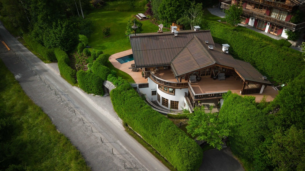 Das zweistöckige Luxus-Chalet in Kitzbühel