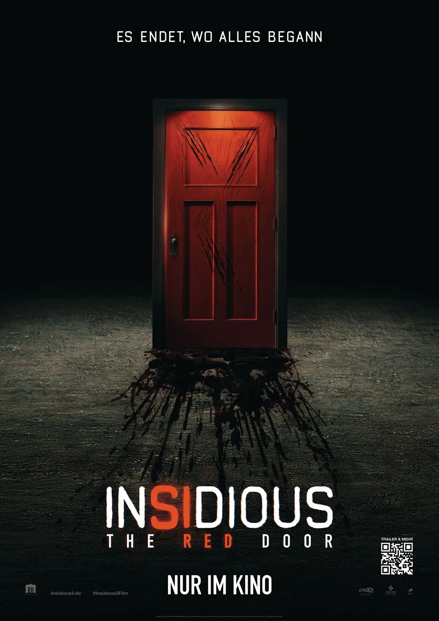 Poster zum Kinofilm "INSIDIOUS: THE RED DOOR"