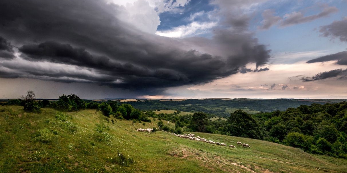 Es werden wieder heftige Gewitter erwartet. Symbolbild