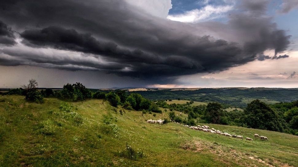 Es werden wieder heftige Gewitter erwartet. Symbolbild
