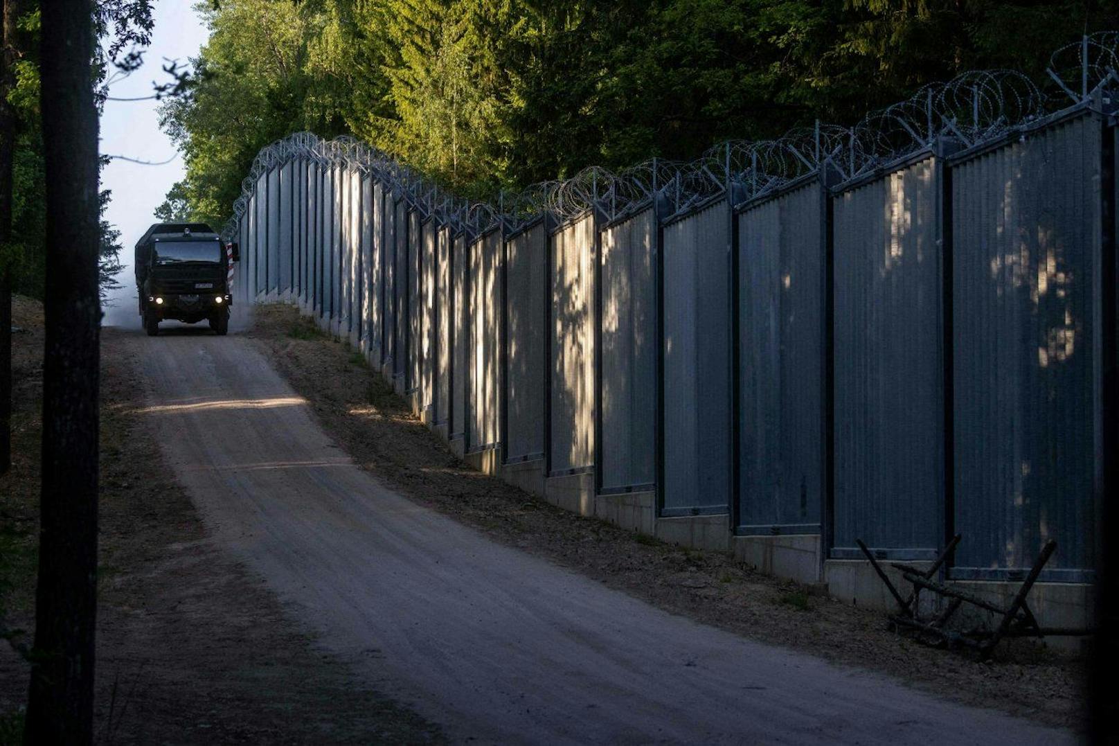 Die 418 Kilometer lange Grenze zwischen Polen und Belarus steht bereits länger im Fokus. 