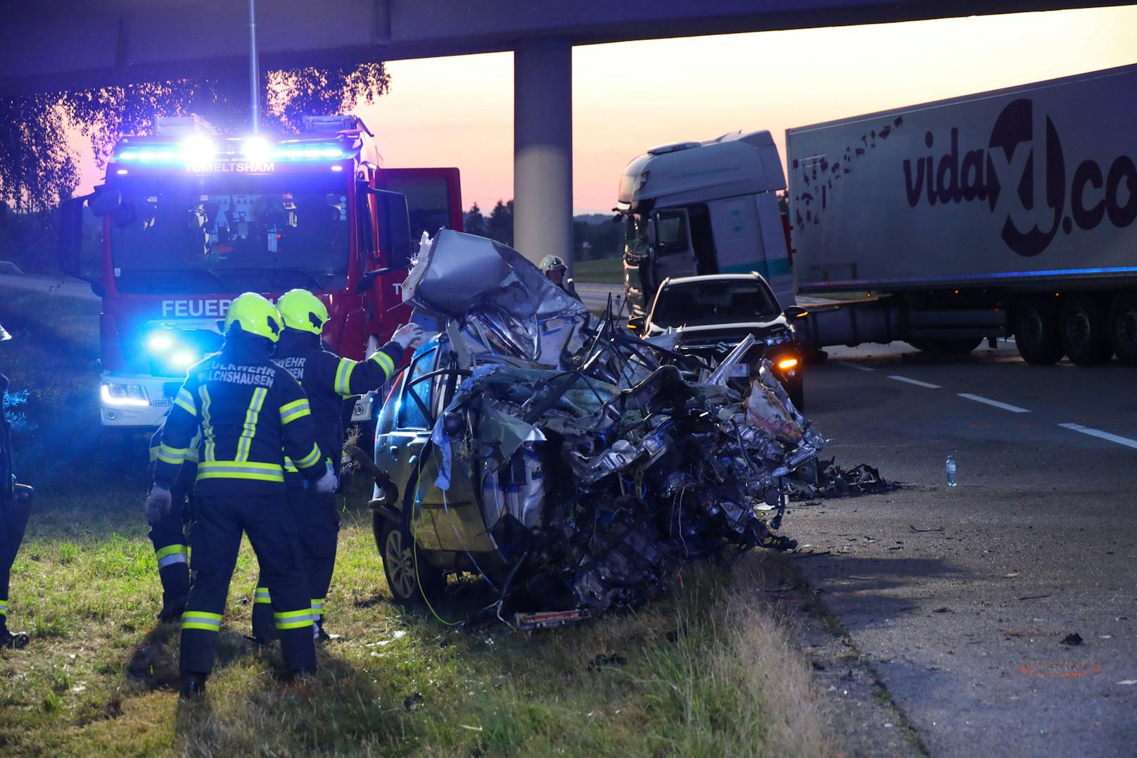 Am Freitagabend kam es in Ried zu einem tödlichen Verkehrsunfall.