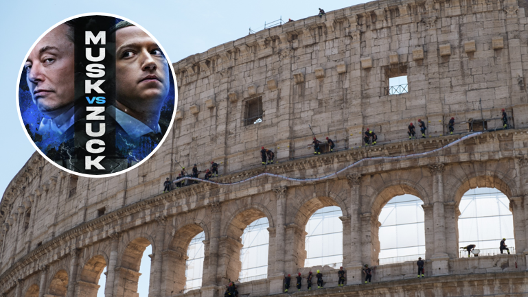 Elon Musk und Mark Zuckerberg 