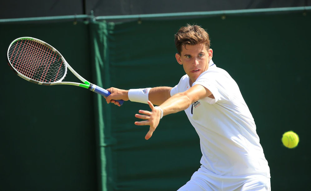 Thiem in Wimbledon