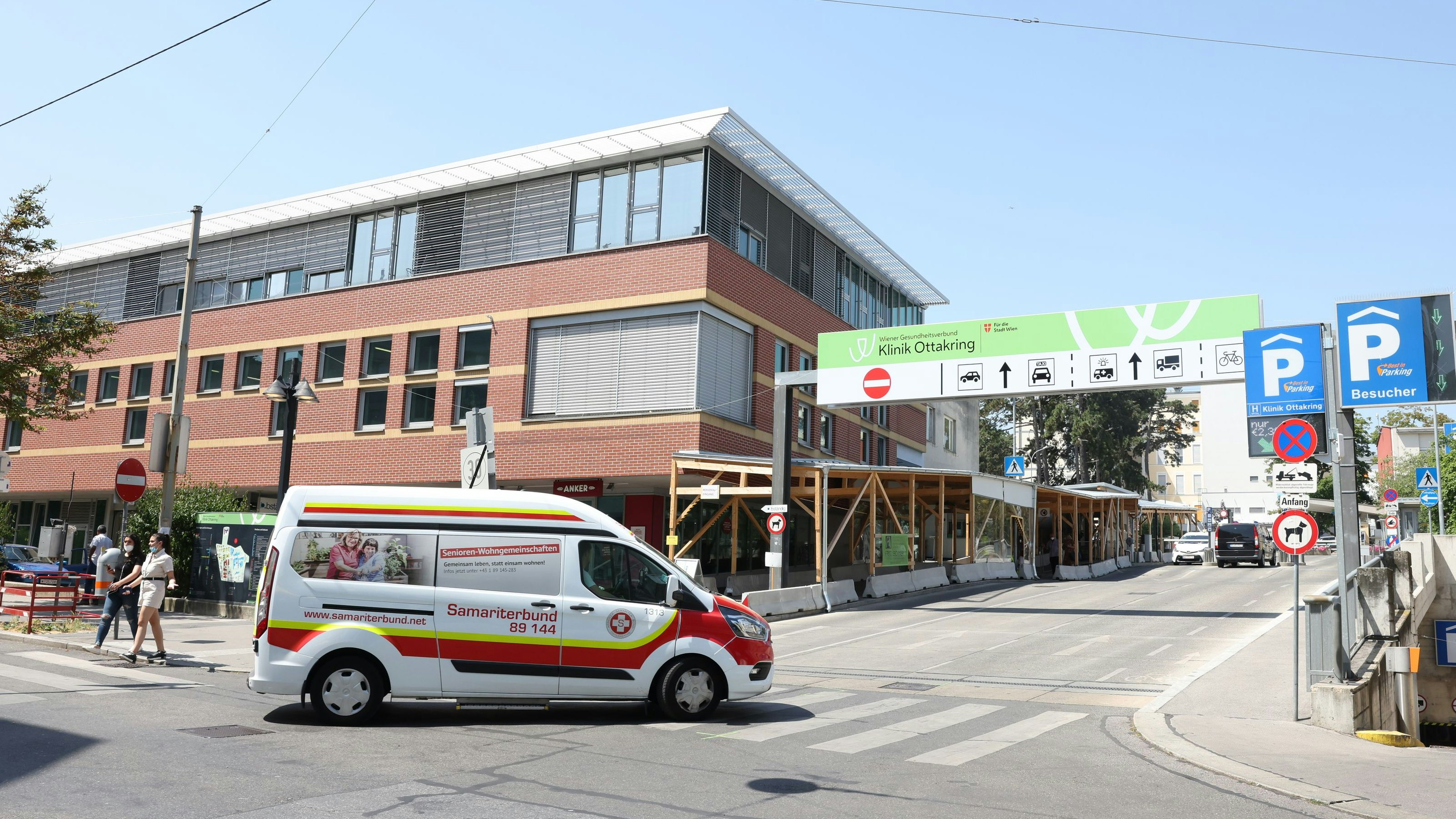 In der Klinik Ottakring findet am Freitag ein einstündiger Warnstreik statt.