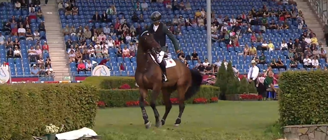 Brasiliens Olympiasieger Rodrigo Pessoa beim CHIO Aachen