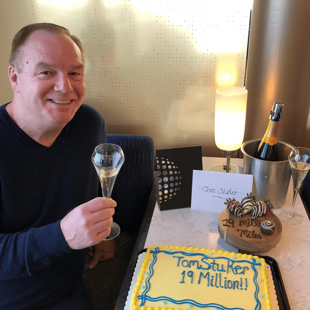 Kein anderer ist so oft als Passagier geflogen wie Thomas Stuker.