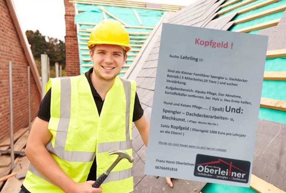 Die innovative Stellenausschreibung von Franz Oberleitner geht viral.