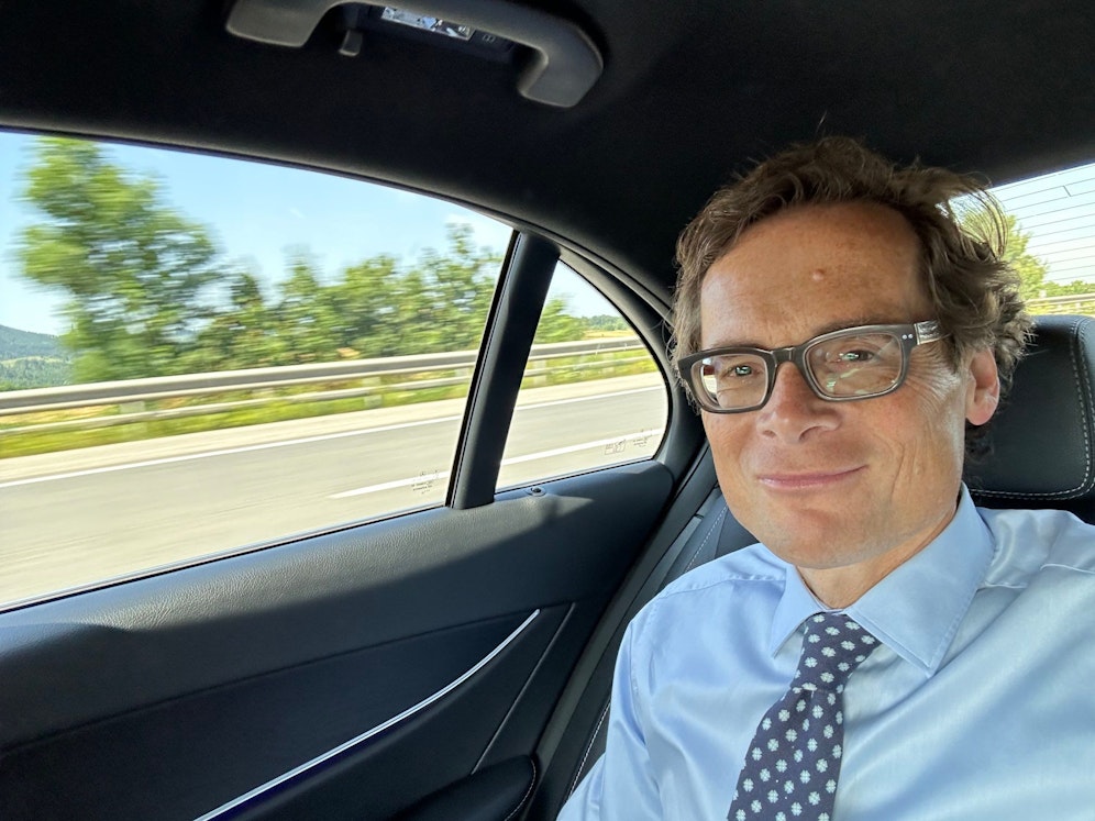 Roger Köppel sorgt mit diesem Foto für Aufregung.