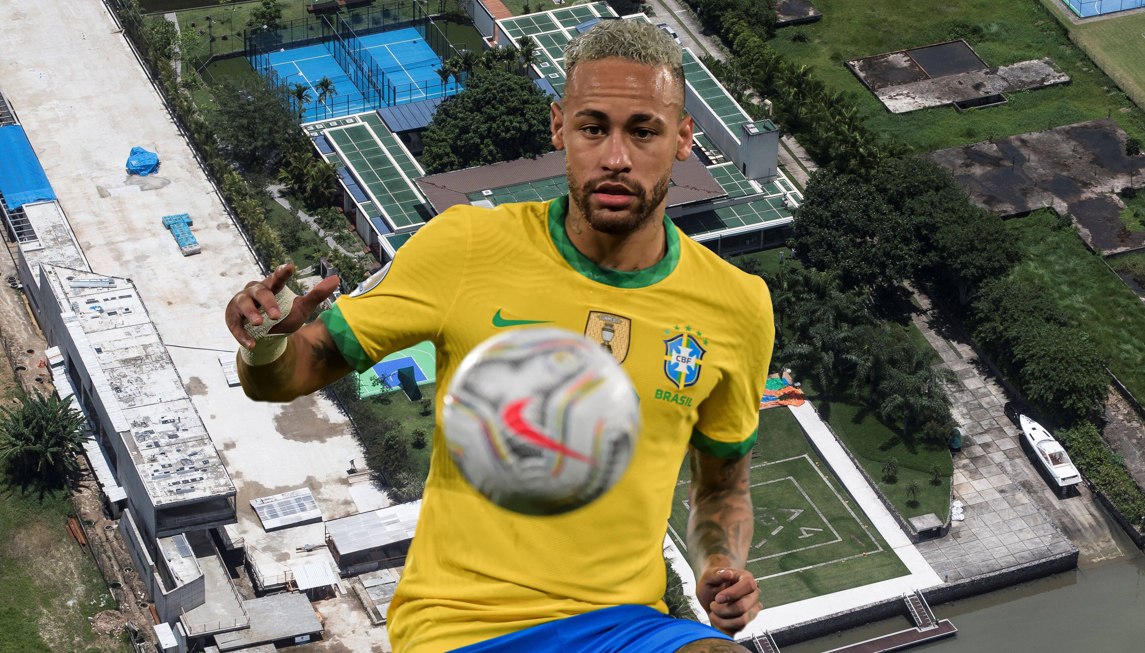 Neymar steckt in Schwierigkeiten.