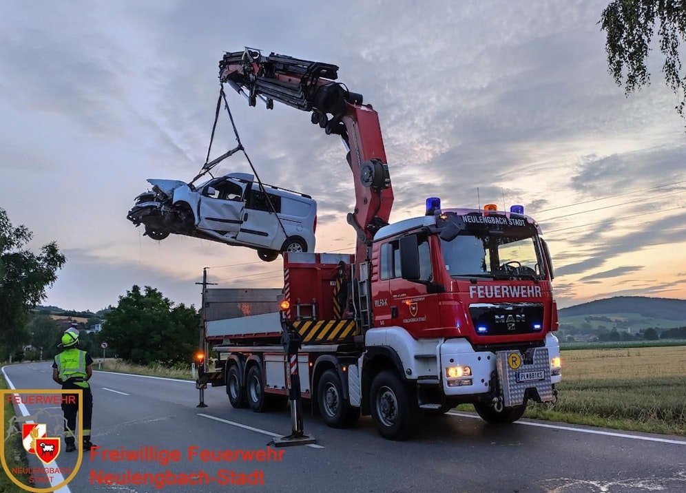 4 Verletzte bei Unfall im Bezirk St. Pölten
